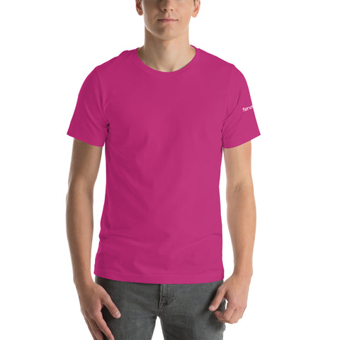 "Subtlety" - Fervor & Zeal Arm Logo Unisex T-Shirt