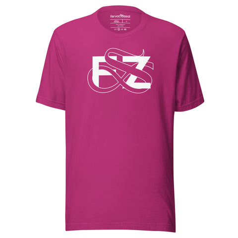 "Big and Bold" Fervor & Zeal Logo Mark Unisex T-Shirt