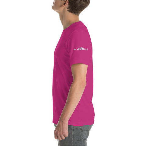 "Subtlety" Fervor & Zeal Arm Logo Unisex T-Shirt