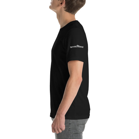 "Subtlety" Fervor & Zeal Arm Logo Unisex T-Shirt