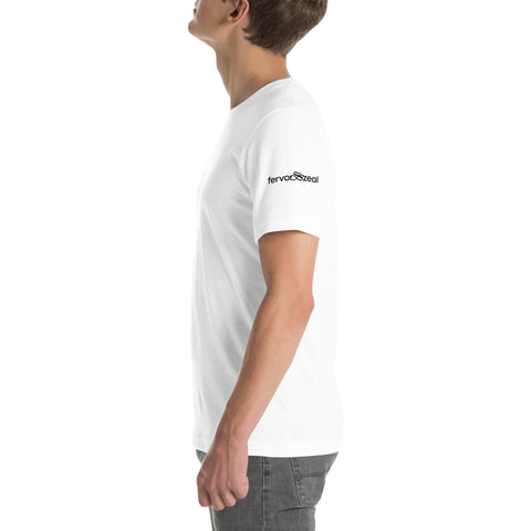 "Subtlety" Fervor & Zeal Arm Logo Unisex T-Shirt