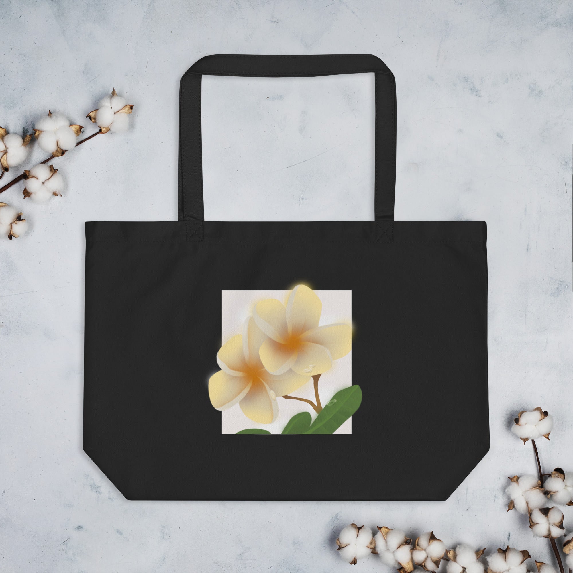 "Ancestral Advocacy" Large Organic Tote Bag