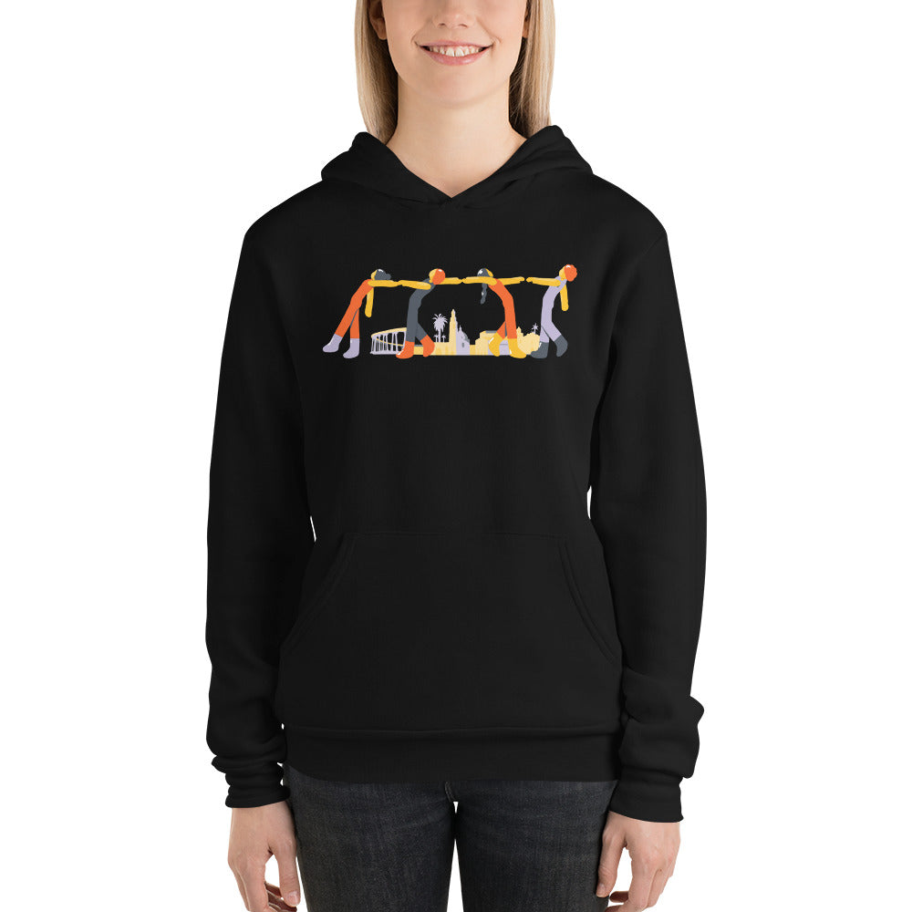 "Community" - Lightweight Unisex Hoodie