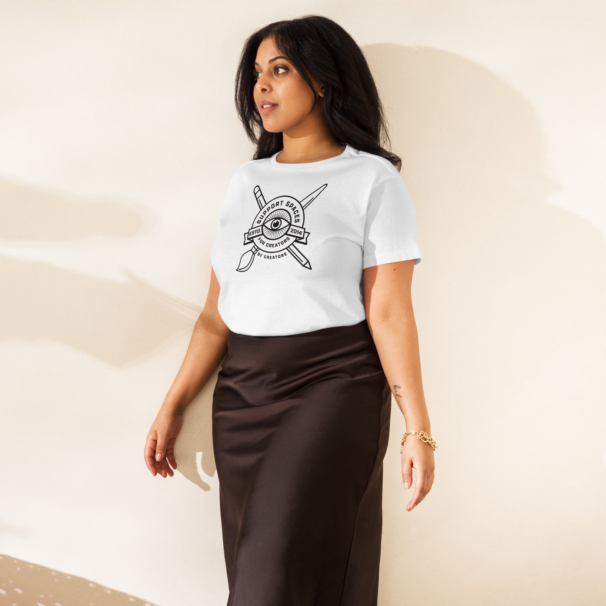 "For Creators, By Creators" Women’s High-Waisted T-shirt