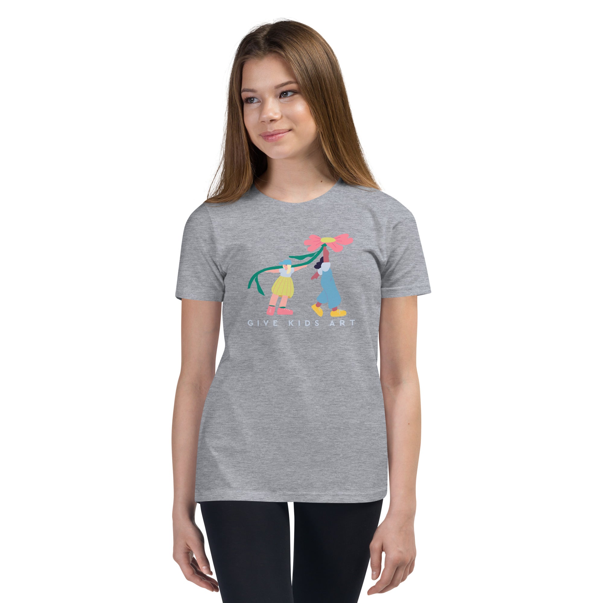 "Little Hands, Big Dreams" Youth Short Sleeve T-Shirt